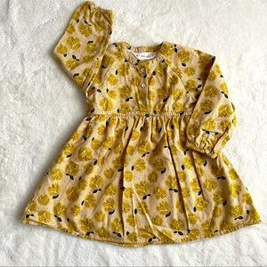 Minkmui Floral Longsleeve Girls Dress Size 4 (Korean Brand)